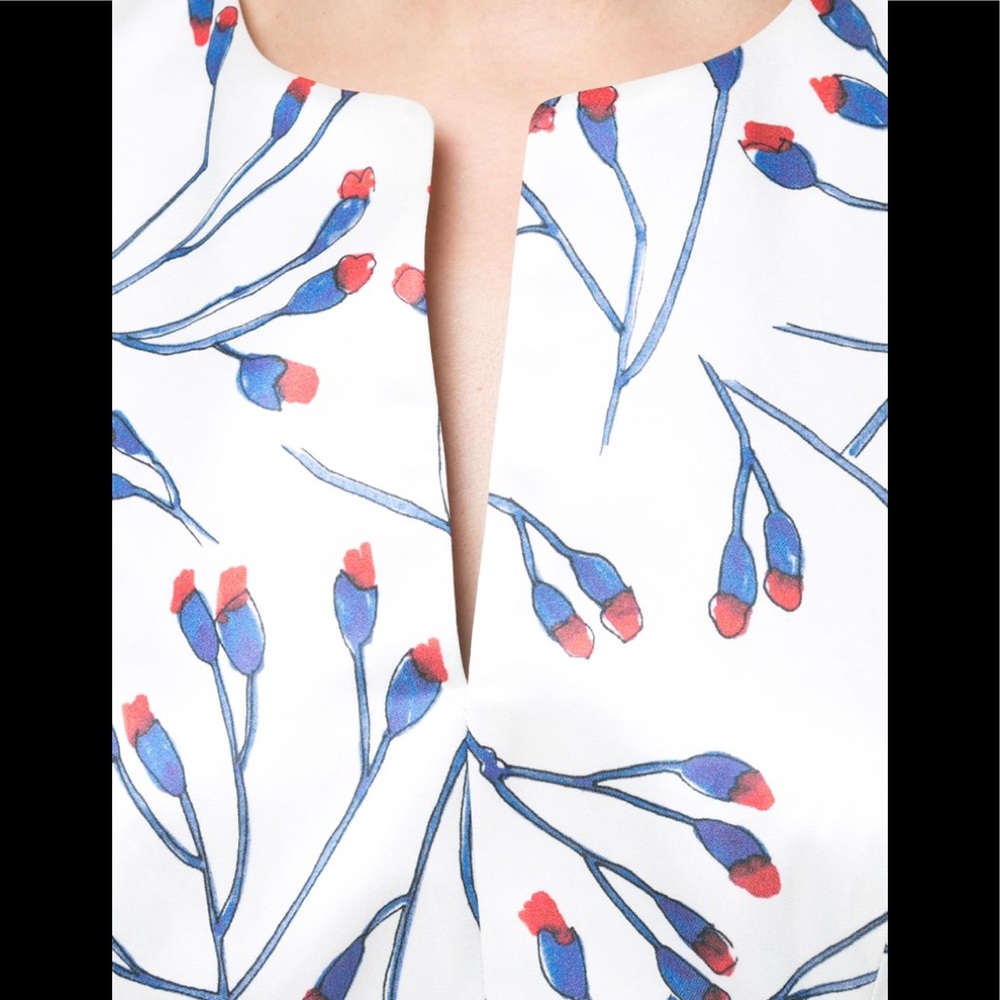 C A R O L I N A H E R R E R A : Flower Bud Dress - Picture 6 of 7